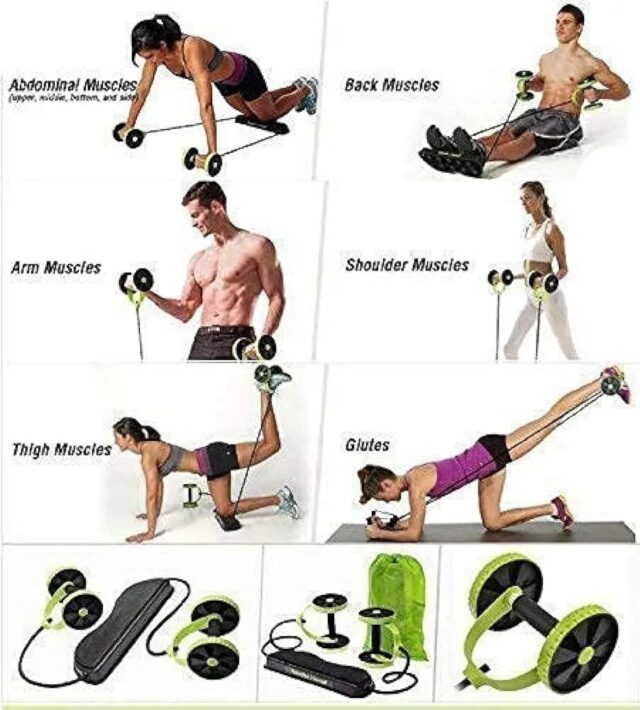 Revoflex Xtreme Home GYM full body,ABS,tummy trimmer workout tools plus a gift bag - Image 3