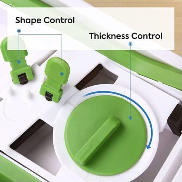 Multifunctional ALL IN 1 Mandoline SAFE Slicer And Chopper Vegetable Cutter For Kitchen - Image 4