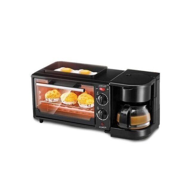 Sokany 3 in 1 breakfast maker with toaster,oven, coffee maker - Image 3