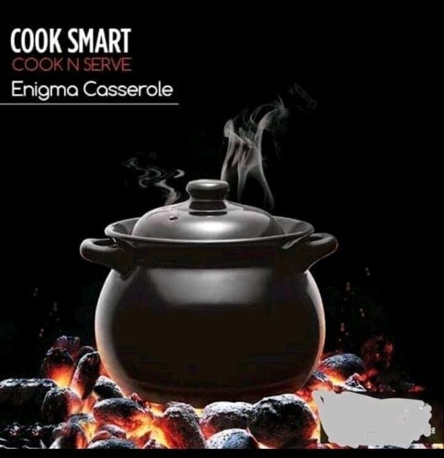 Porcelain Casserole Cooking pot - Image 2