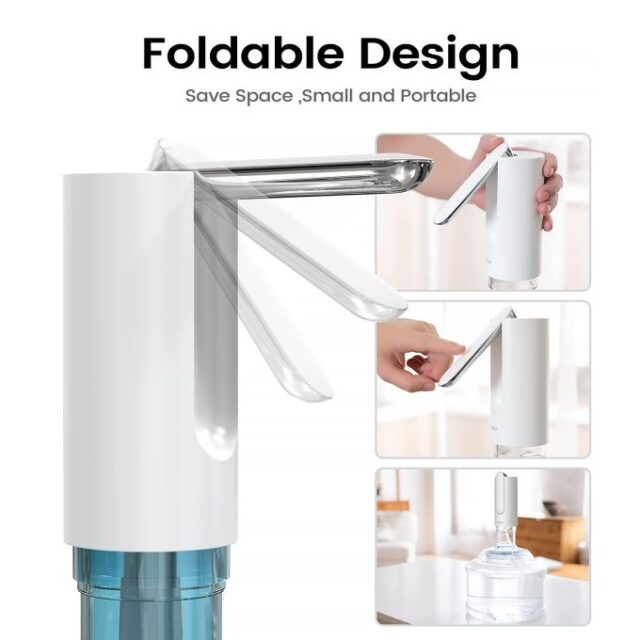 Foldable Automatic Water Dispenser Pump – Rechargeable & Wireless - Image 8