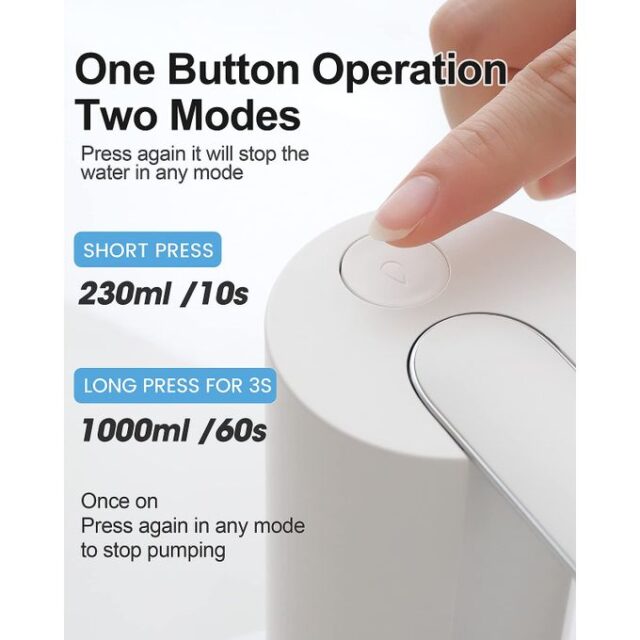 Foldable Automatic Water Dispenser Pump – Rechargeable & Wireless - Image 3