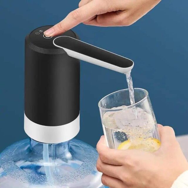 USB Rechargeable automatic water dispenser with wide spout - Image 3