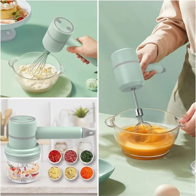 2 in 1 Electric Food Mixer and Whisk - Image 3